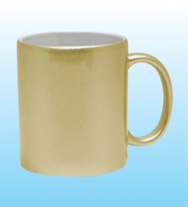 Golden Silver Mug